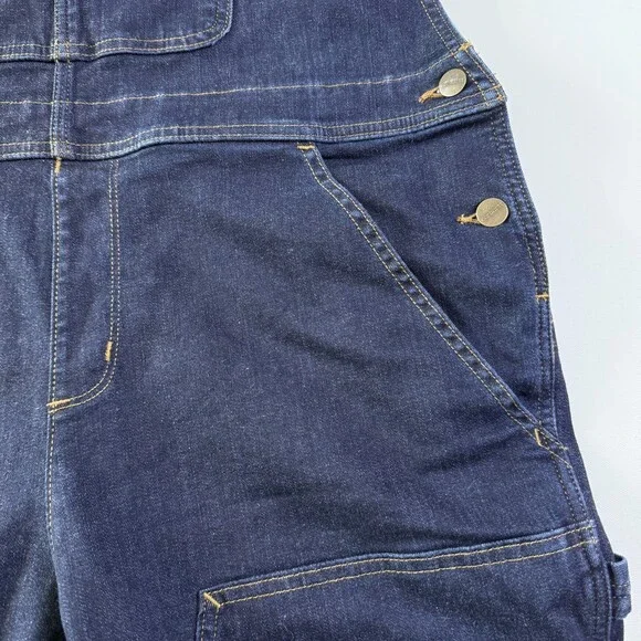 Carhartt Rugged Flex Double Knee Bib Overalls Womens Large 14/16 Reg 104044 464 - Picture 8 of 16